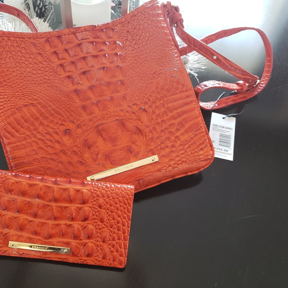 brahmin crossbody and matching wallet
